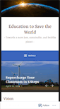 Mobile Screenshot of edtosavetheworld.com